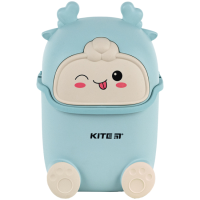 Канцтовары - Настольный контейнер для мусора Kite голубой (K24-009-4)