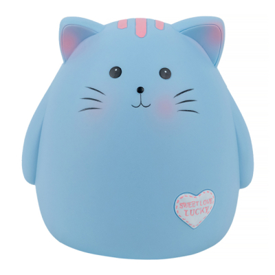 Фигурки персонажей - Копилка Kite Голубой котик (K24-498-5)