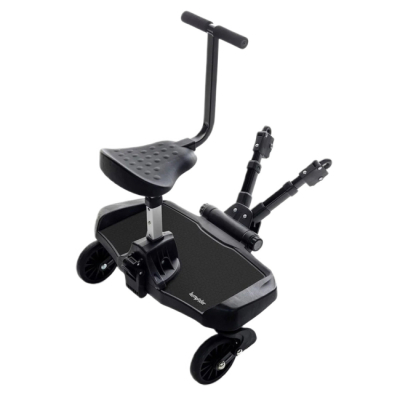 Коляски - Подножка для второго ребенка Bumprider с сиденьем черная (51291-4004)