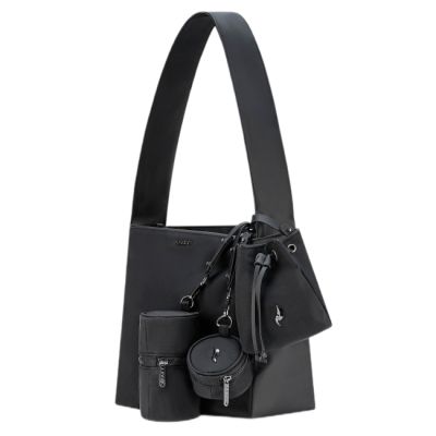 Рюкзаки та сумки - Сумка Ella Black Oxford для сповивання (136-270-299)