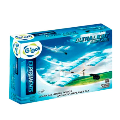 Конструкторы с уникальными деталями - Конструктор Gigo Эксперименты Аэроплан (7402)
