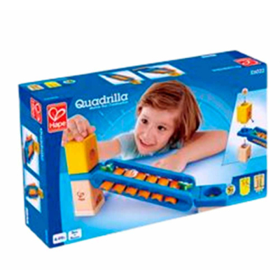 Конструктори з унікальними деталями - Набір для конструктора-лабіринту Hape Quadrilla Ксилофон (E6022)