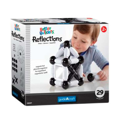 Магнітні конструктори - Магнітний конструктор Guidecraft Better Builders Reflections (G8307)