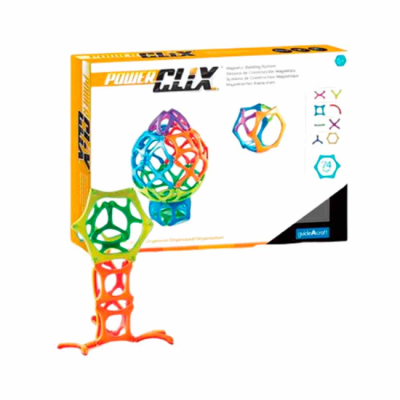 Магнітні конструктори - Магнітний конструктор Guidecraft PowerClix Organics (G9432)