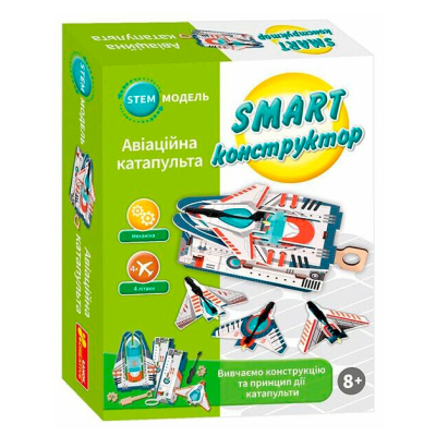 Наукові ігри, фокуси та досліди - Набір для дослідів Ranok-Creative Авіаційна катапульта (10100705У)