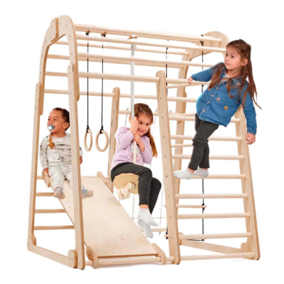 Ігрові комплекси, гойдалки, гірки - Ігровий комплекс Goodevas 6 в 1 (4820212191558)