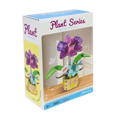 Конструкторы с уникальными деталями - Конструктор Країна Іграшок Plant Series 153 детали (S001)