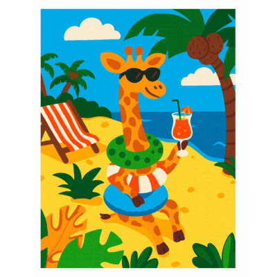 Товари для малювання - Картина за номерами Brushme Мрія про канікули (RBS1048)