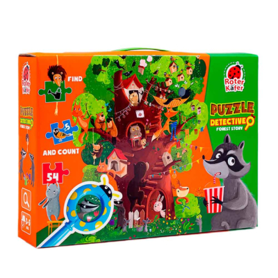 Настольные игры - Настольная игра Roter Kafer Пазлы-детективы. Лесные истории (RK1080-04)