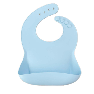 Дитячий посуд та аксесуари - Нагрудник MinikOiOi Basics Mineral Blue (101020053)