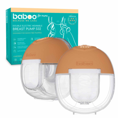 Товары по уходу - Молокоотсос Baboo электрический какао (2-012)