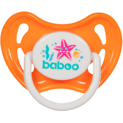 Пустушки та ніблери - Пустушка Baboo Sea Life помаранчева (5-028)