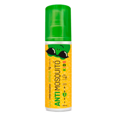Товары по уходу - Спрей-лосьон Antimosquito Kids 100 мл (4820214193642)