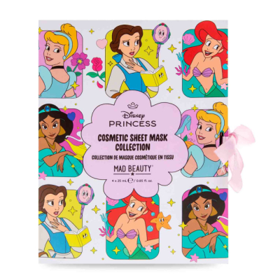 Косметика - Набір тканинних масок Mad Beauty Принцеси Дісней (DPE-16060-6)
