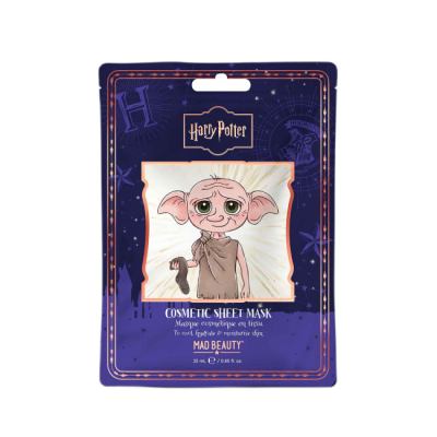 Косметика - Тканинна косметична маска для обличчя Mad Beauty Harry Potter Доббі (WHP-19822-12)
