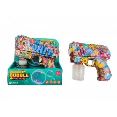 Мильні бульбашки - Бульбашкомет Maya Toys Графіті асортимент (8899-61D)