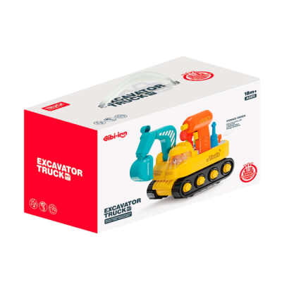Розвивальні іграшки - Ігровий набір Bibi-inn Екскаватор-конструктор (6232)