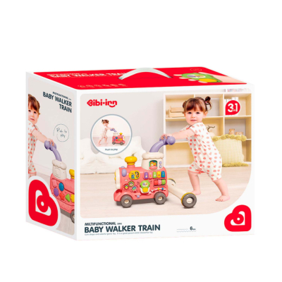 Ходунки - Ходунки Bibi-inn Поезд 3 в 1 (6063)