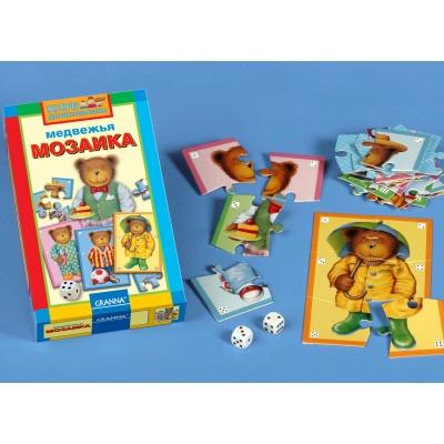 Настольные игры - Настольная игра Granna Медвежья мозаика (10497)