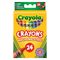 Канцтовари - Набір воскової крейди Crayola 24 шт (0024)