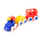 Железные дороги и поезда - Паровоз с двумя вагонами 32 см Viking Toys (1174)