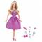 Куклы - Кукла Роскошная принцесса с аксессуарами в малиновом Barbie (Т3495)