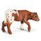 Фигурки животных - Фигурка Schleich Техасский теленок лонгхорн (13684)