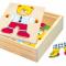 Розвивальні іграшки - Іграшка-пазл Bino Шафа для одягу ведмедика (88047)