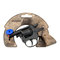 Стрілецька зброя - Іграшка поліцейський Револьвер 8-зарядної Gonher чорний (3073/6)