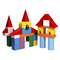 Развивающие игрушки - Кубики Komarov TOYS Строитель Мини цветной (A 318) (А318)