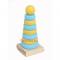 Развивающие игрушки - Игрушка из дерева Пирамида Круг РУДІ (Д006ау)