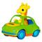 Машинки для малышей - Игрушка Push & Go Жираф в кабриолете TOMY (T72201)
