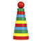 Розвивальні іграшки - Пірамідка Komarov Toys Кільцева (A321)