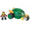 Фігурки персонажів - Бойовий транспорт Мотоцикл Стелс з фігуркою Рафа Ninja Turtles (96754)