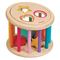 Розвивальні іграшки - Іграшка-сортер для розвитку Барабан з формами дерево (J05336)