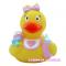 Игрушки для ванны - Игрушка для купания Funny Ducks Уточка-пупс девочка (L1848)