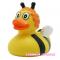Іграшки для ванни - Іграшка гумова Funny Ducks Качечка Бджола (L1890)
