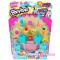 Фигурки персонажей - Набор фигурок SHOPKINS S3 12 Друзей Шопкинс (12 шопкинсов; 4 сумочки; корзина) (56031)