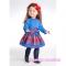 Куклы - Кукла Paola Reina Сандра в синем платье (06548)