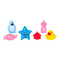 Іграшки для ванни - Набір іграшок  для ванни Bebelino Жителі моря(57088)