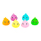 Іграшки для ванни - Набір іграшок  для ванни Bebelino Кольорові рибки (57090)