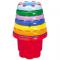 Розвивальні іграшки - Розвивальна іграшка Пірамідка різнокольорові відерця Tolo Toys (89650)