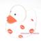Іграшки для ванни - Гумова іграшка Lilalu Funny Ducks Качка Поцілунок (L1995)