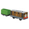Залізниці та потяги - Паровозик Thomas and Friends Track master Тобі з вагоном моторизований (BMK87/CDB70)