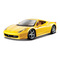 Транспорт и спецтехника - Автомодель Bburago Ferrari 458 Italia желтая (18-26003 yellow)