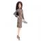 Куклы - Кукла Barbie, коллекционная серии Высокая мода Черное платье в сеточку Barbie (BCP86 / CFP38) (BCP86/CFP38)