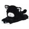 Мягкие животные - Мягкая игрушка Котенок Zookies черный (45005)