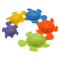 Іграшки для ванни - Набір іграшок для ванної Веселі черепашки Baby Team (8855)