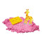 Антистрес іграшки - Набір піску для творчості Власна пісочниця Angel sand жовтий / рожевий (MA01011B)