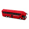 Транспорт і спецтехніка - Іграшка машинка металева Автобус Автопром червоний (7779)